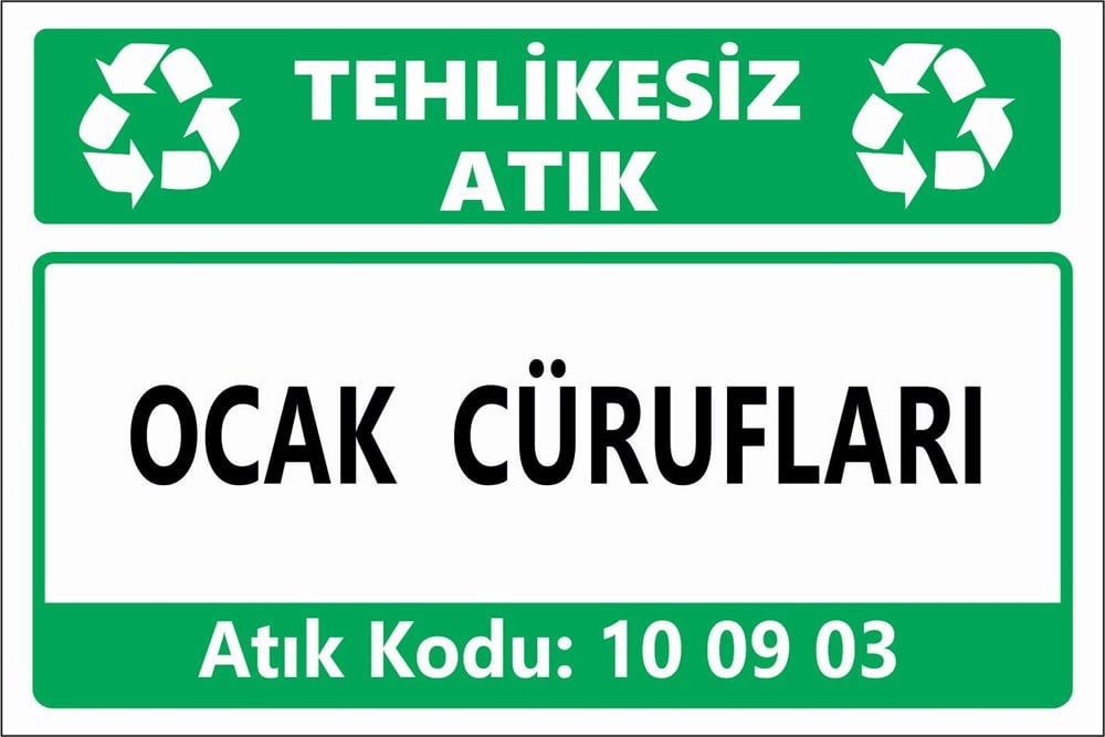 Atık TabelalarıOCAK CÜRUFLARI