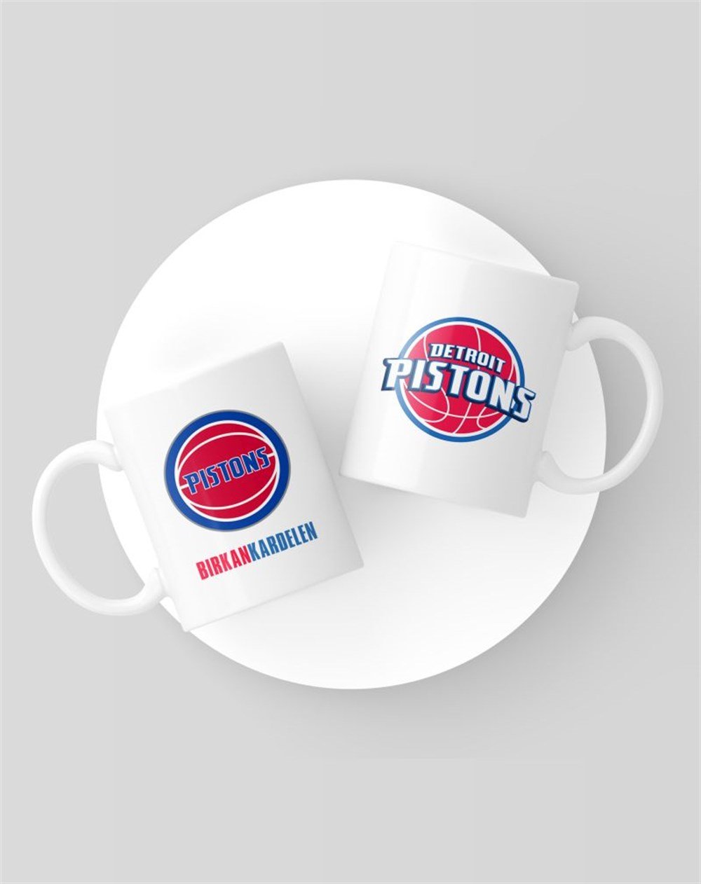 Basketbol Takım KupalarıDETROIT PISTONS BASKILI KUPA 5