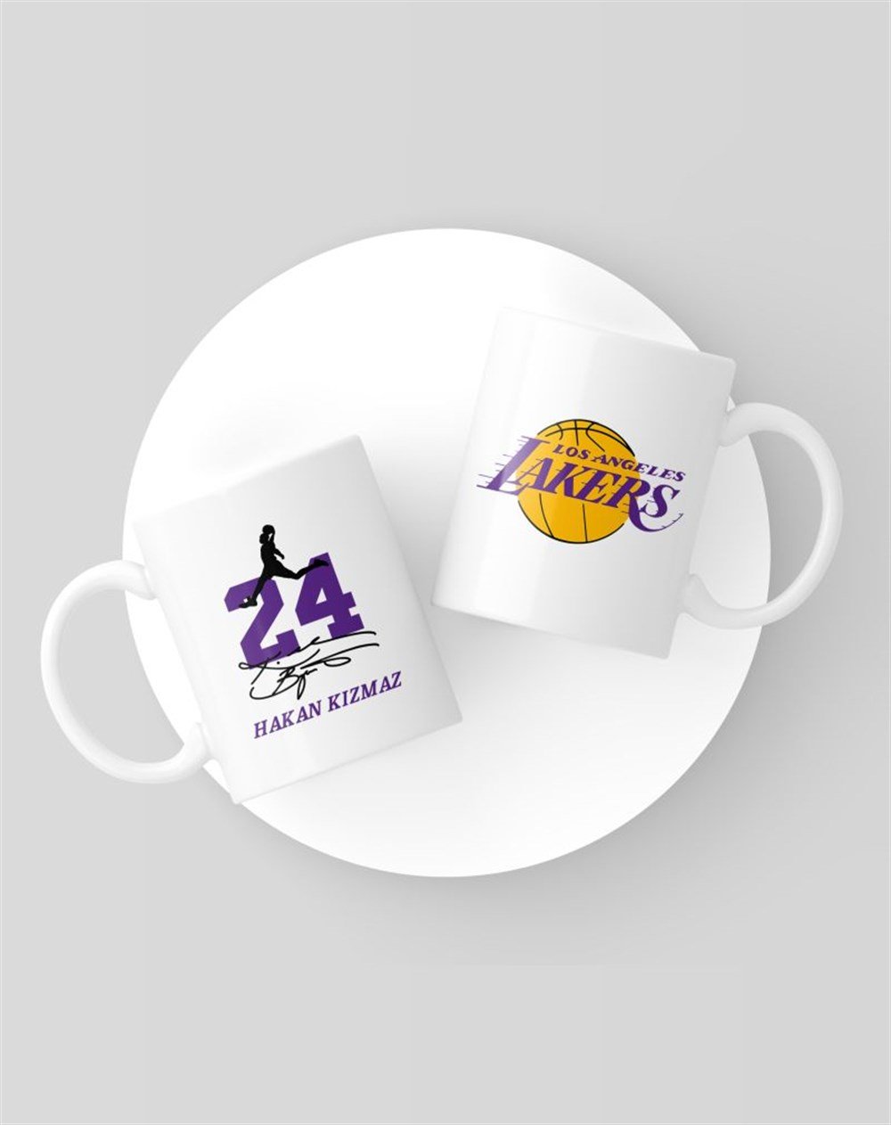 Basketbol Takım KupalarıLA LAKERS BASKILI KUPA 5