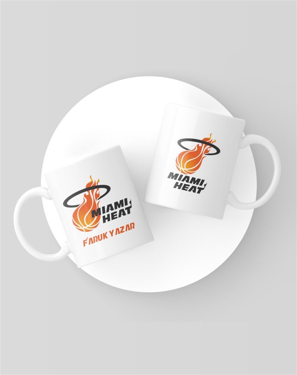 Basketbol Takım KupalarıMIAMI HEAT BASKILI KUPA 2