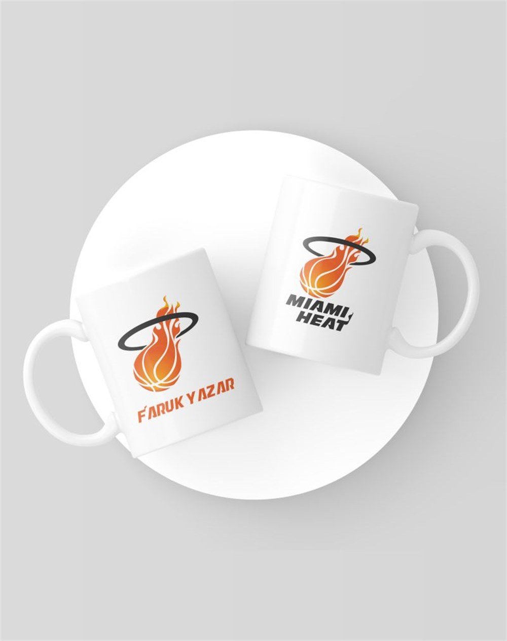 Basketbol Takım KupalarıMIAMI HEAT BASKILI KUPA 3