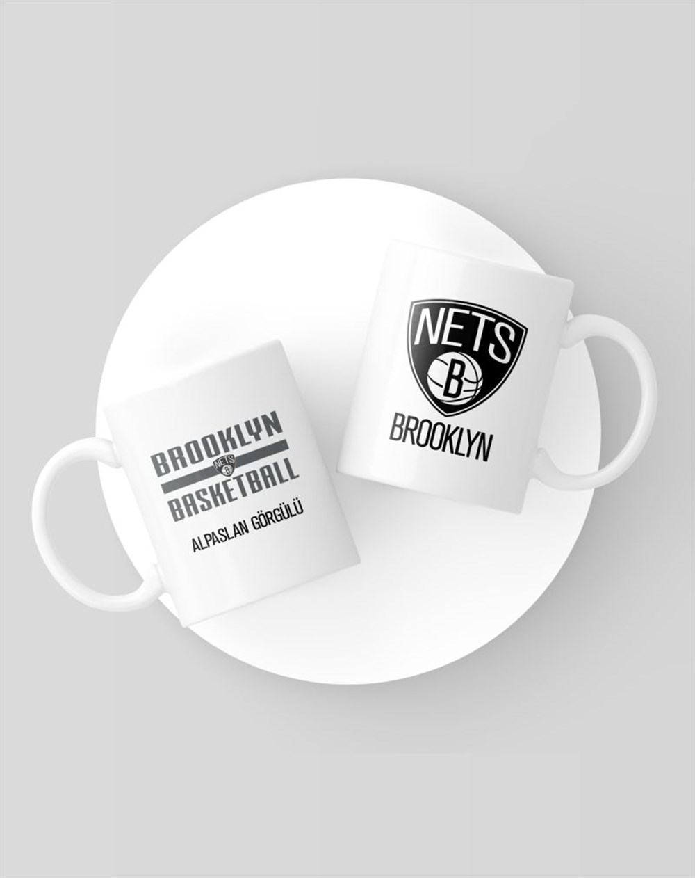 Basketbol Takım KupalarıNETS BROOKLYN BASKILI KUPA 1
