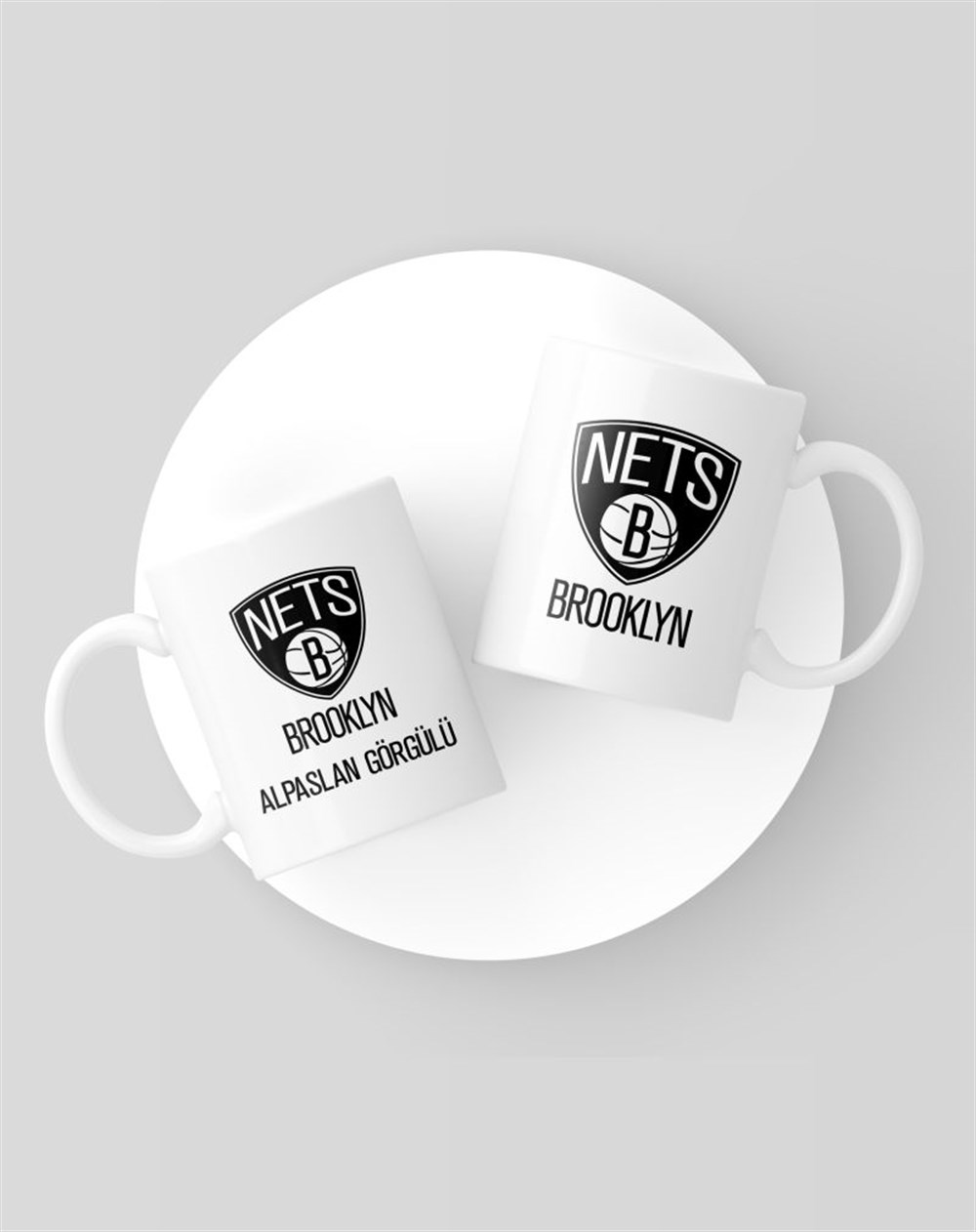 Basketbol Takım KupalarıNETS BROOKLYN BASKILI KUPA 4