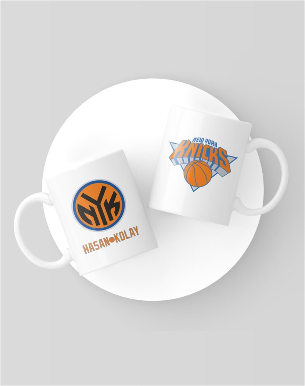 Basketbol Takım KupalarıNEW YORK KNICKS BASKILI KUPA 1