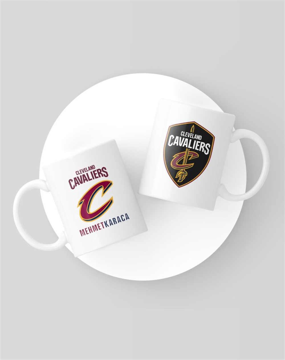 Basketbol Takım KupalarıCLEVELAND CAVALIERS BASKILI KUPA 1