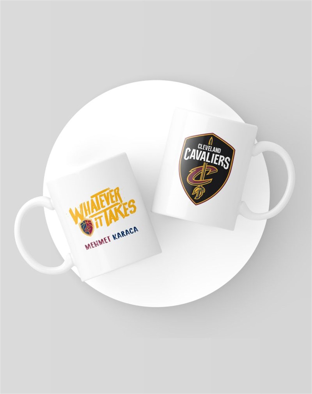 Basketbol Takım KupalarıCLEVELAND CAVALIERS BASKILI KUPA 2