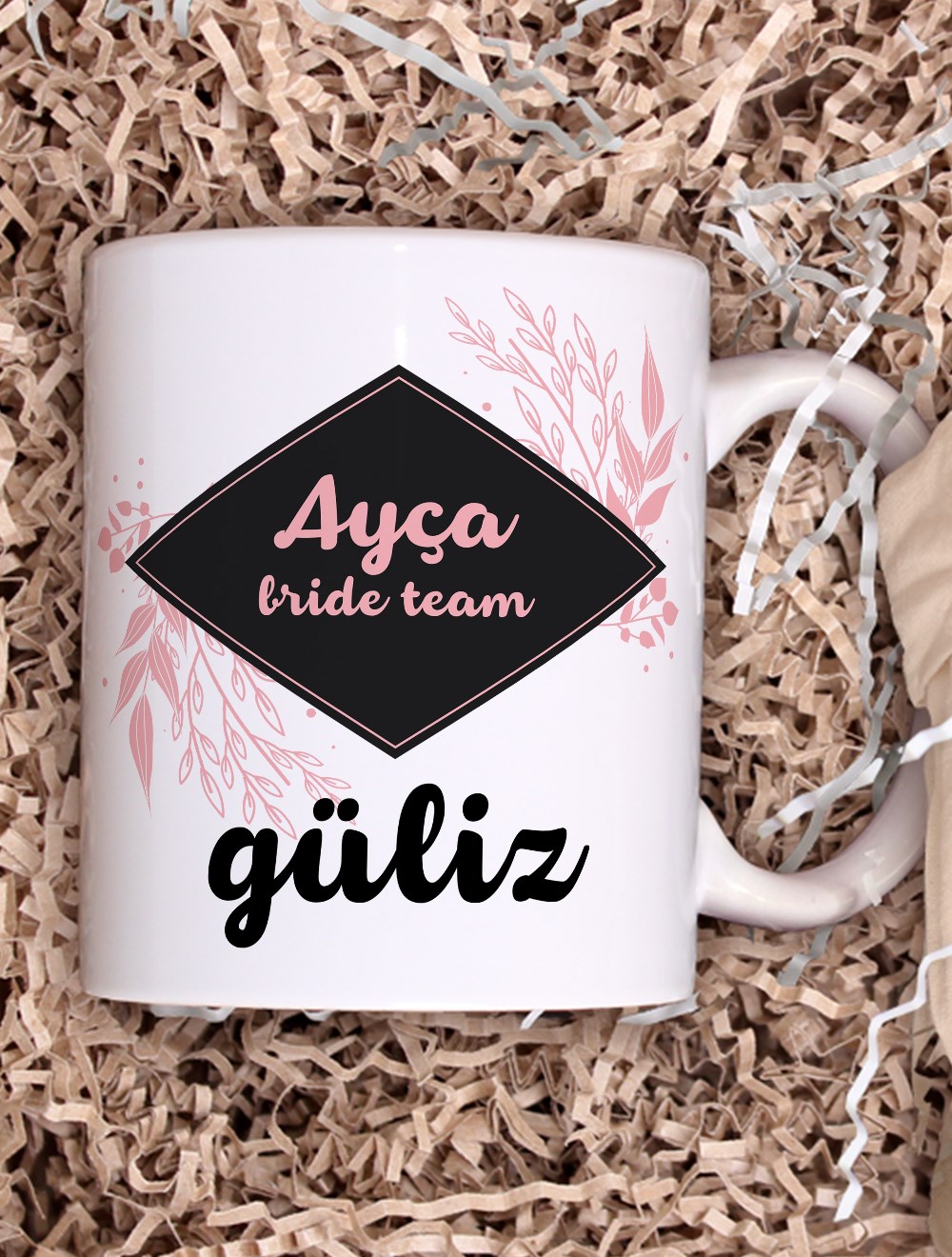 Bride TeamBRIDE TEAM KİŞİYE ÖZEL BASKILI KUPA 3