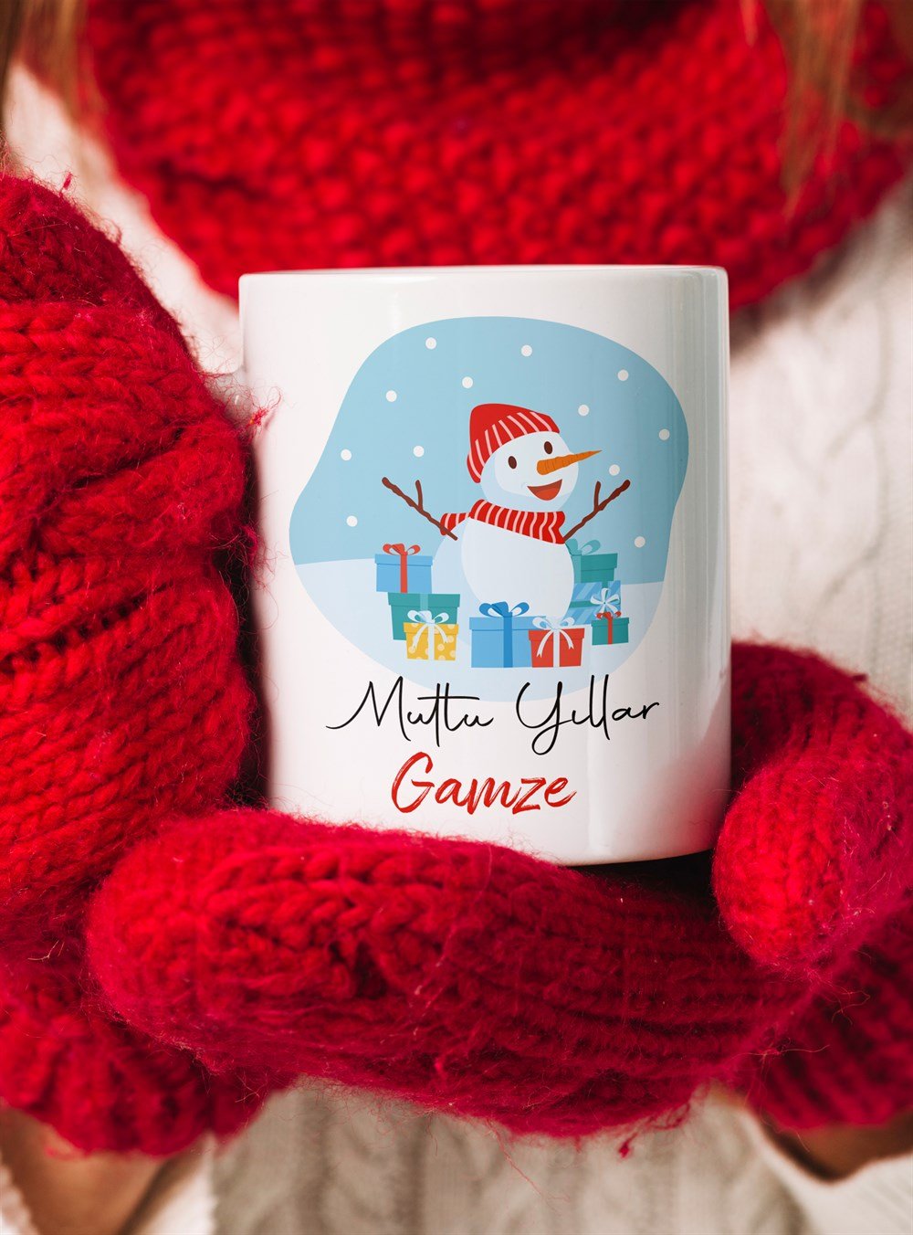 Çift KupalarıYILBAŞI TEMALI KİŞİYE ÖZEL KUPA BARDAKLAR 10