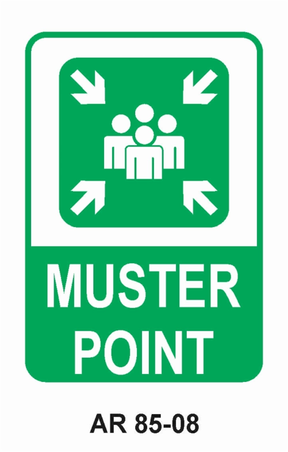 EMNİYETLİ DURUMMUSTER POINT  İŞ GÜVENLİĞİ UYARI LEVHASI