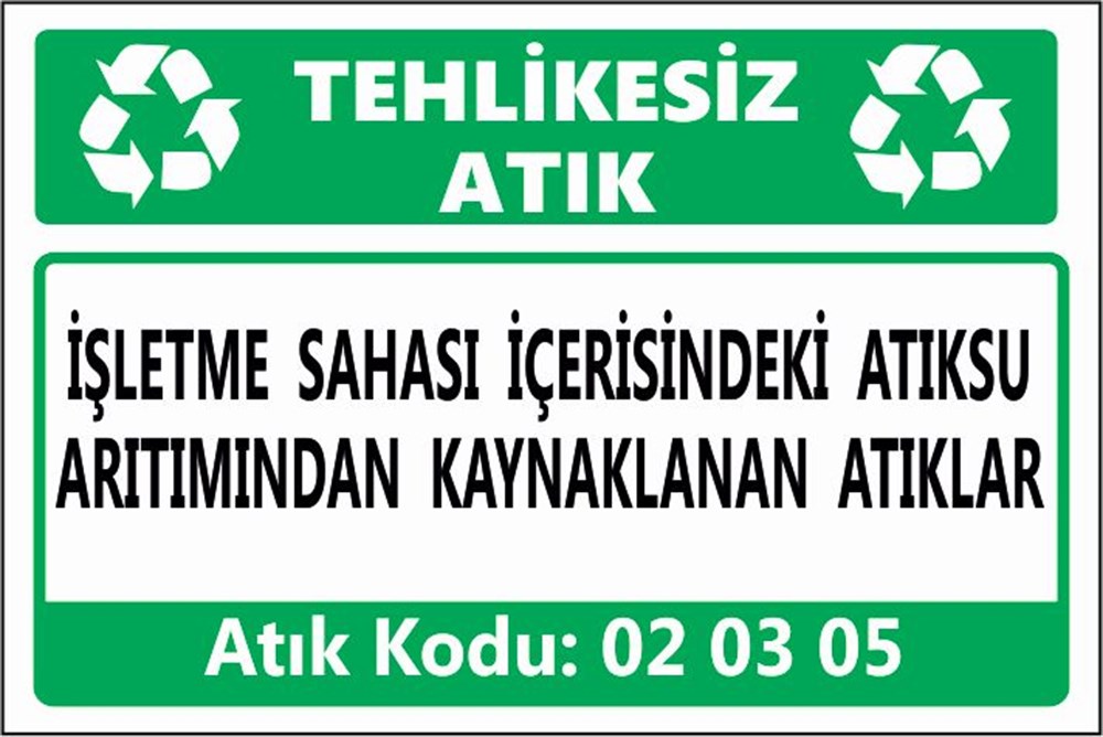 Tehlikeli AtıklarŞEKER PANCARININ TEMİZLENMESİNDEN VE YIKANMASINDAN KAYNAKLANAN TOPRAK