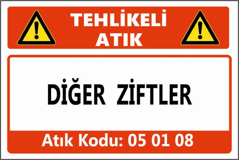 Tehlikeli AtıklarDİĞER ZİFTLER
