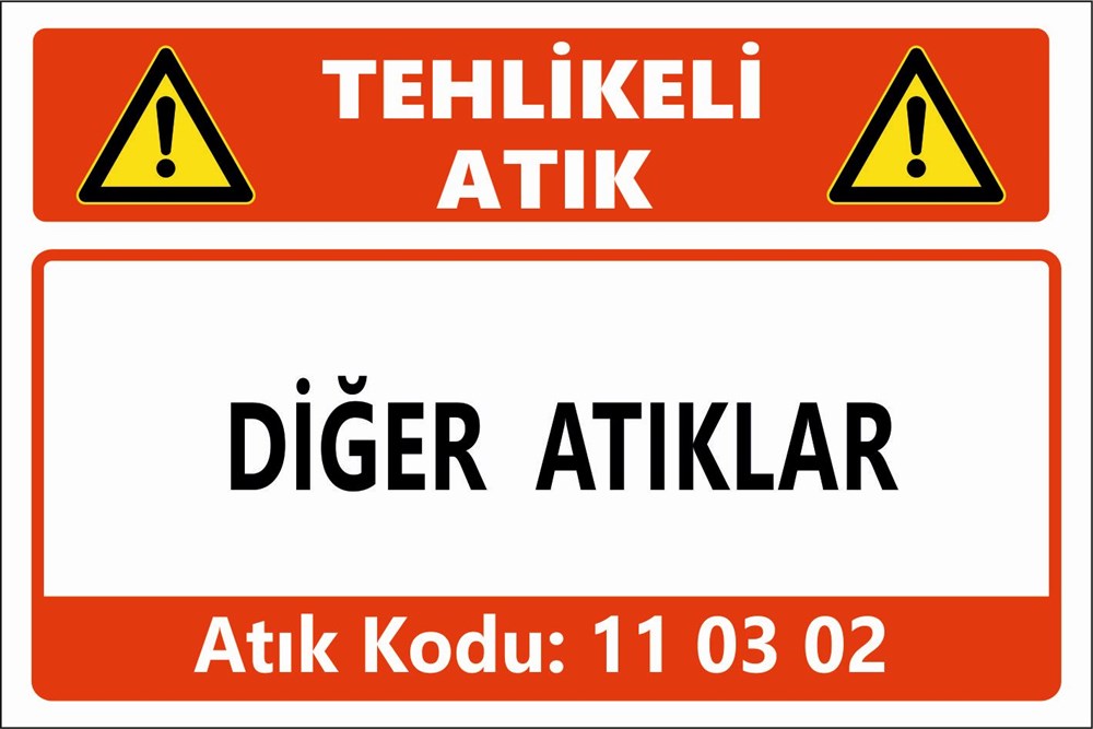 Atık TabelalarıDİĞER ATIKLAR