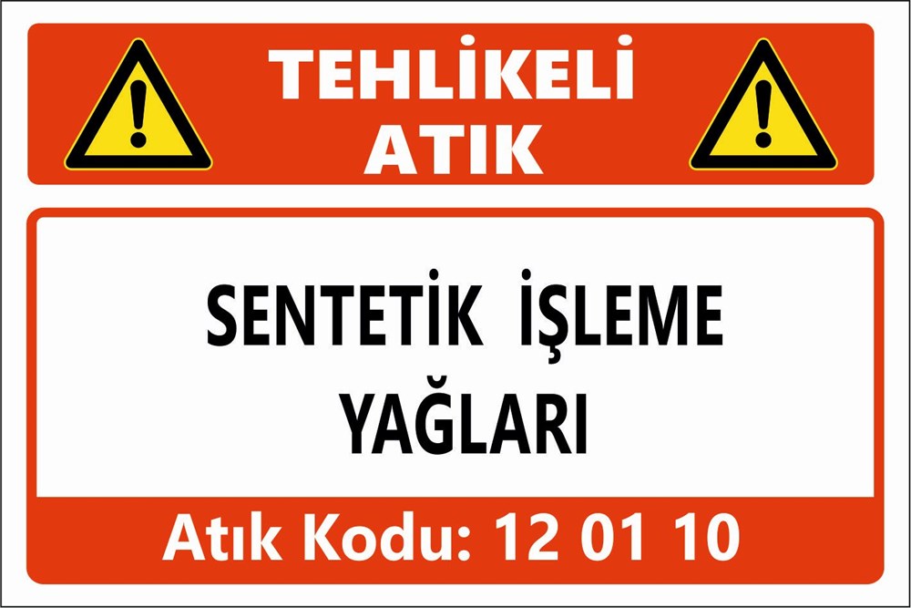 Atık TabelalarıKULLANILMIŞ (MUM)  PARAFİN VE YAĞLAR