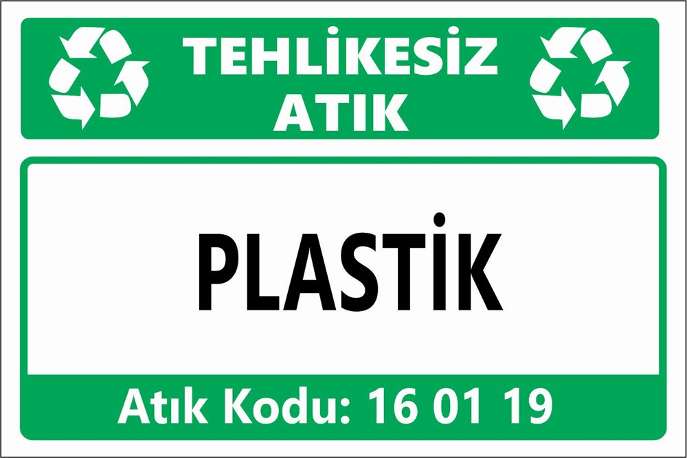 Atık TabelalarıPLASTİK