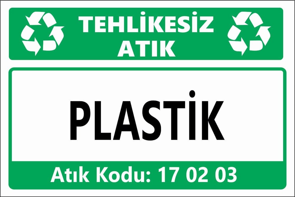Atık TabelalarıPLASTİK