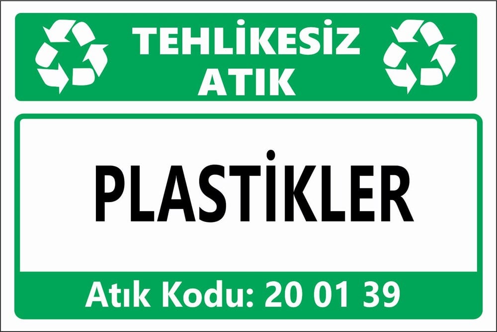 Atık TabelalarıPLASTİKLER