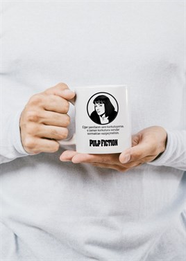 Dizi FilmPULP FICTION ÖZEL BASKILI KUPA