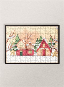 Yılbaşı ÜrünleriYILBAŞI TEMALI KİŞİYE ÖZEL PUZZLE 1