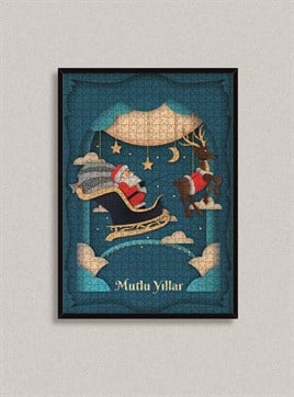 Yılbaşı ÜrünleriYILBAŞI TEMALI KİŞİYE ÖZEL PUZZLE 6