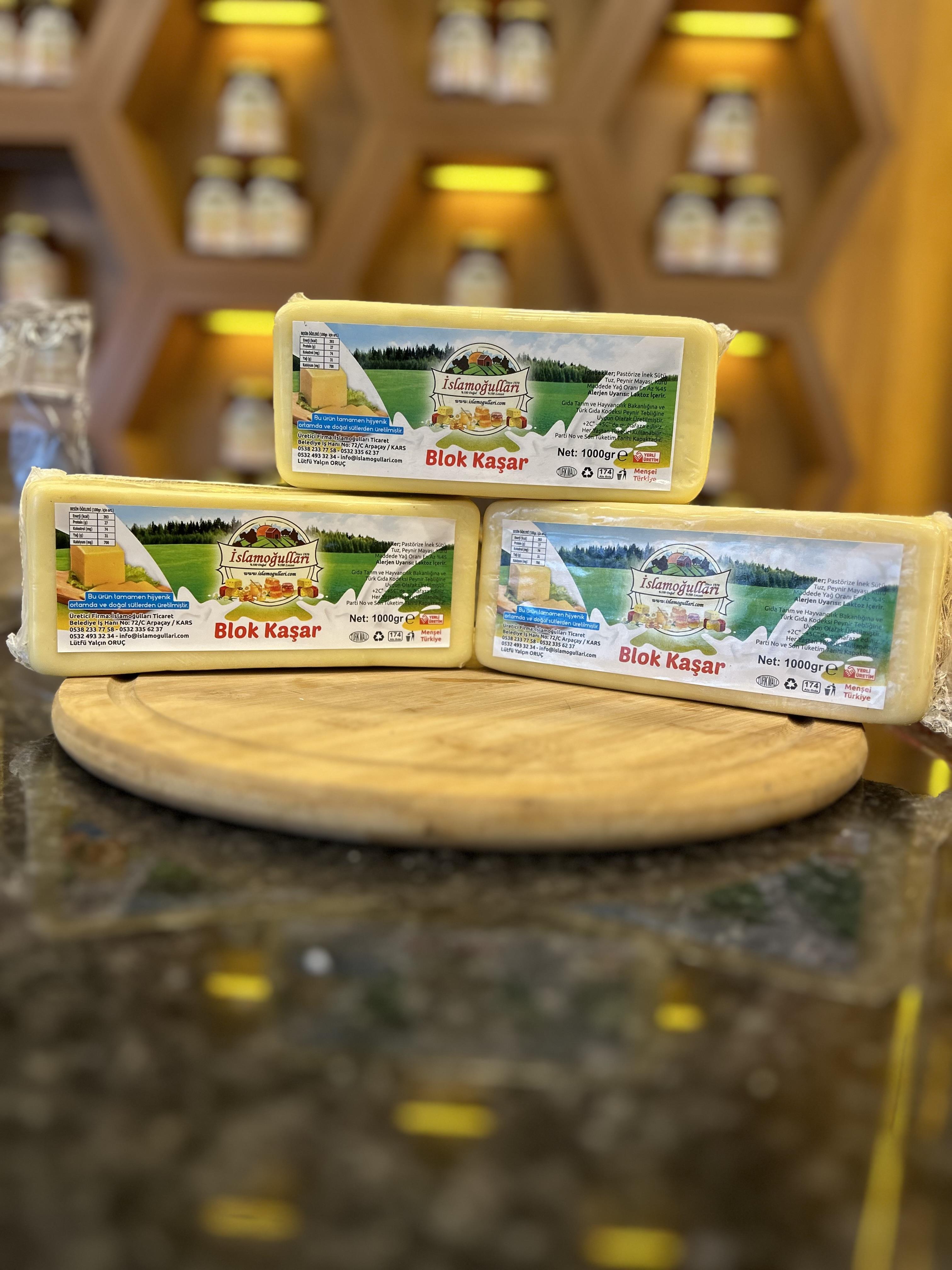 Kars Blok Kaşarı 1 Kg