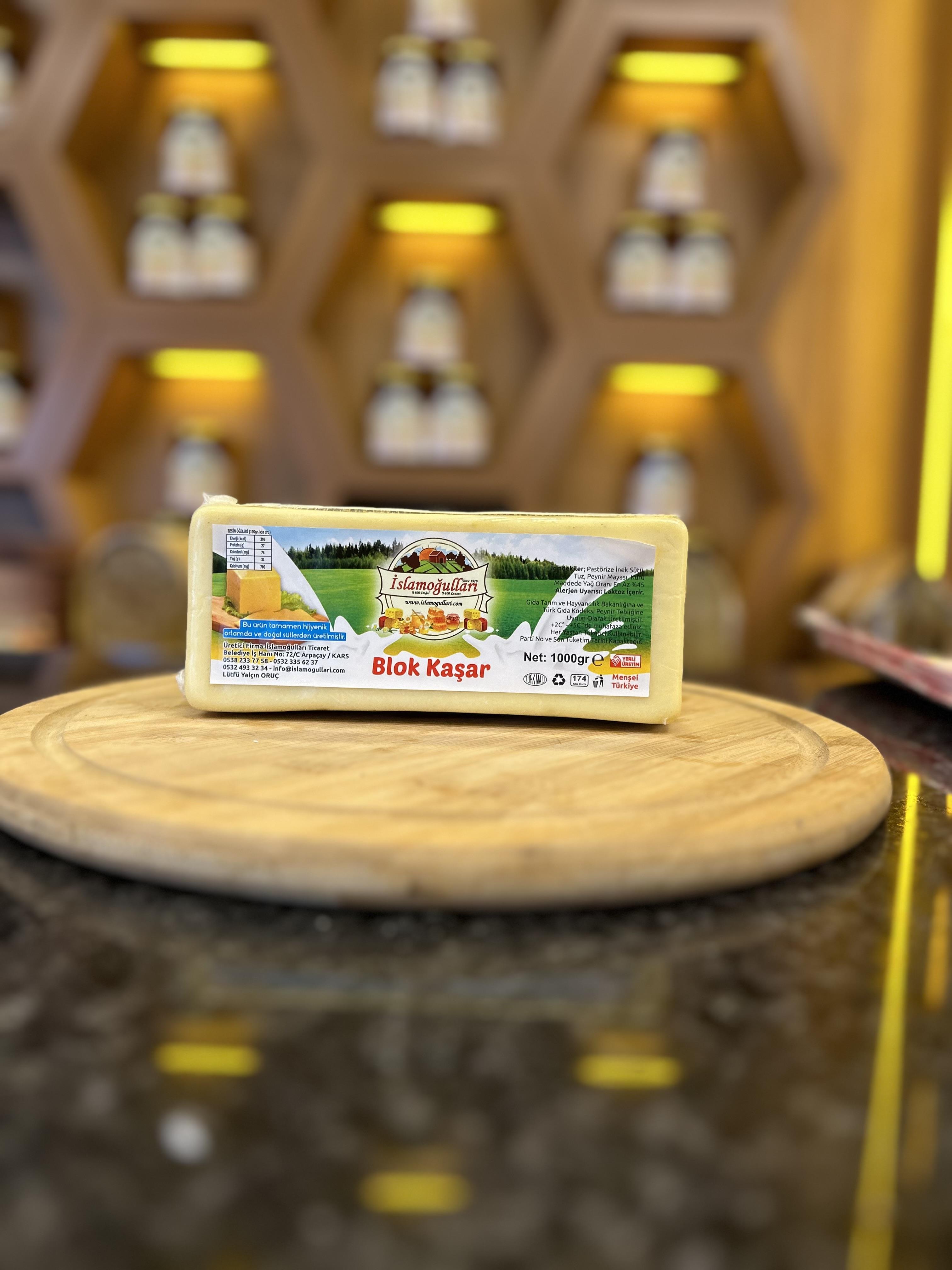 Kars Blok Kaşarı 1 Kg