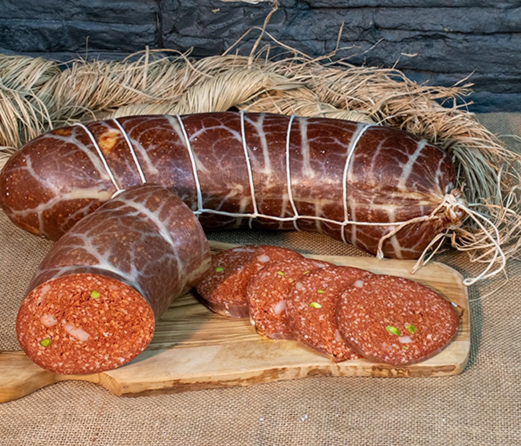 Kars Özel Göden Antep Fıstıklı ve Hellim Peynirli Sucuk 350-400 Gr Arası