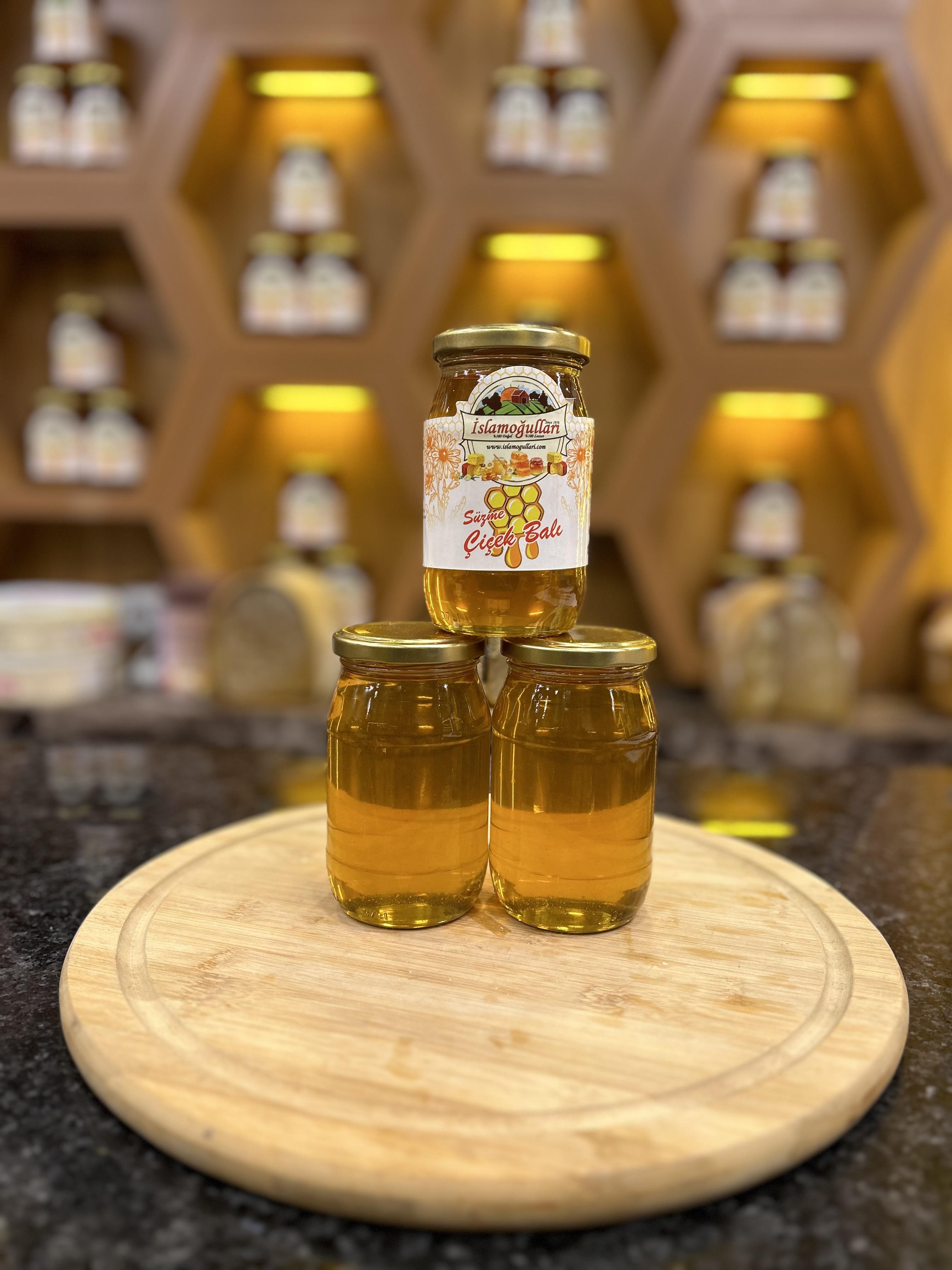 Organik ve Doğal Süzme Bal 600 Gr