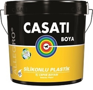 Casati Allegro Silikonlu Plastik İç Cephe Boyası C829 Kesekağıdı 20 Kg