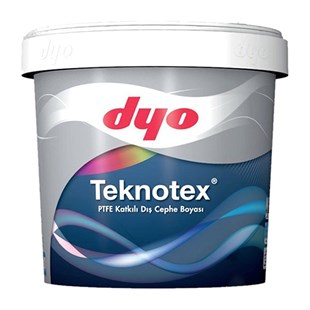 Dyo Teknotex Dış Cephe Boyası 4853 Barok Kırmızı Teflonlu 7,5 Lt