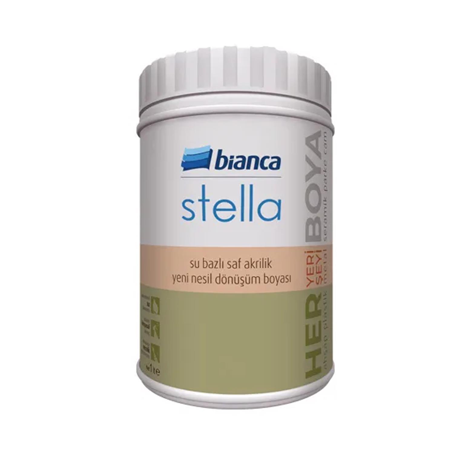 Bianca Stella Su Bazlı Saf Akrilik Boya Verde 1 Kg
