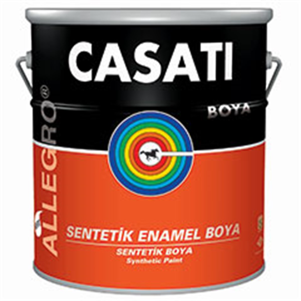 CASATİ SENTETİK  BOYA C900 SİYAH   2,5 KG
