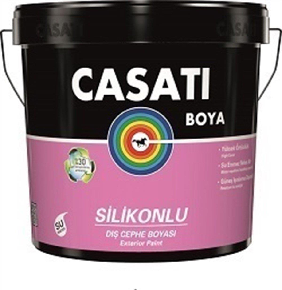Casati Silikonlu Dış Cephe Boyası C552 Fırtına 15 LT