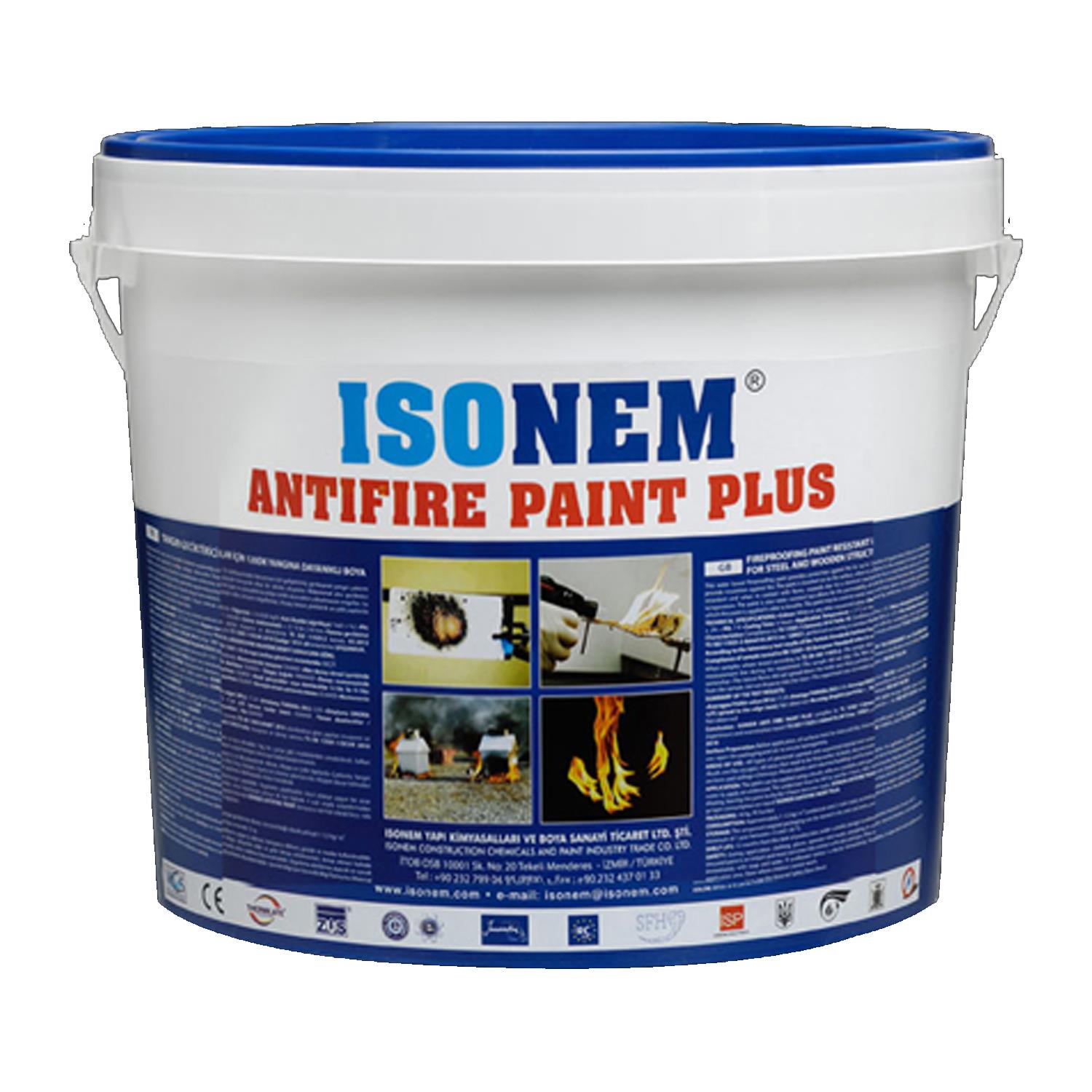 Isonem Antifire Paint 18 Kg Beyaz