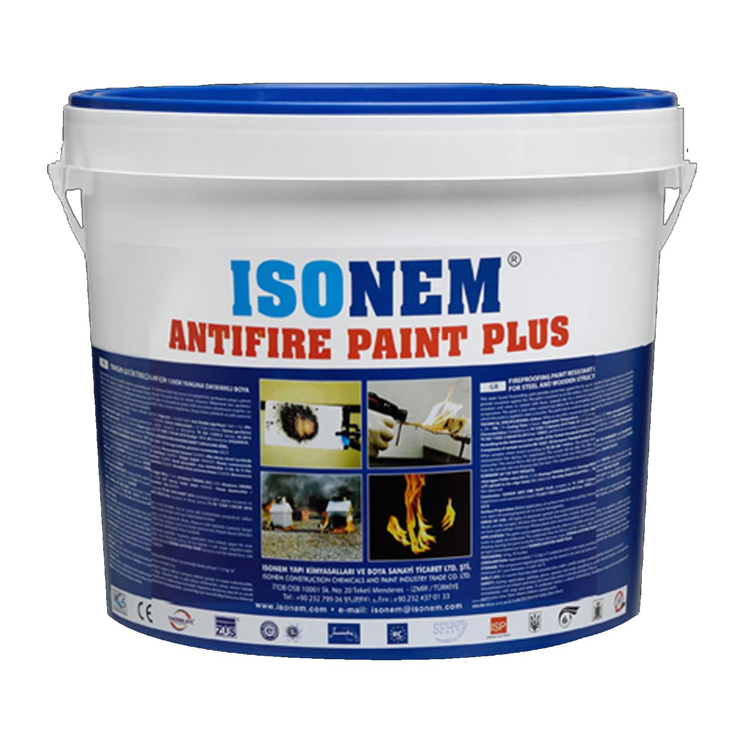 Isonem Antifire Paint Plus 18 Kg Beyaz