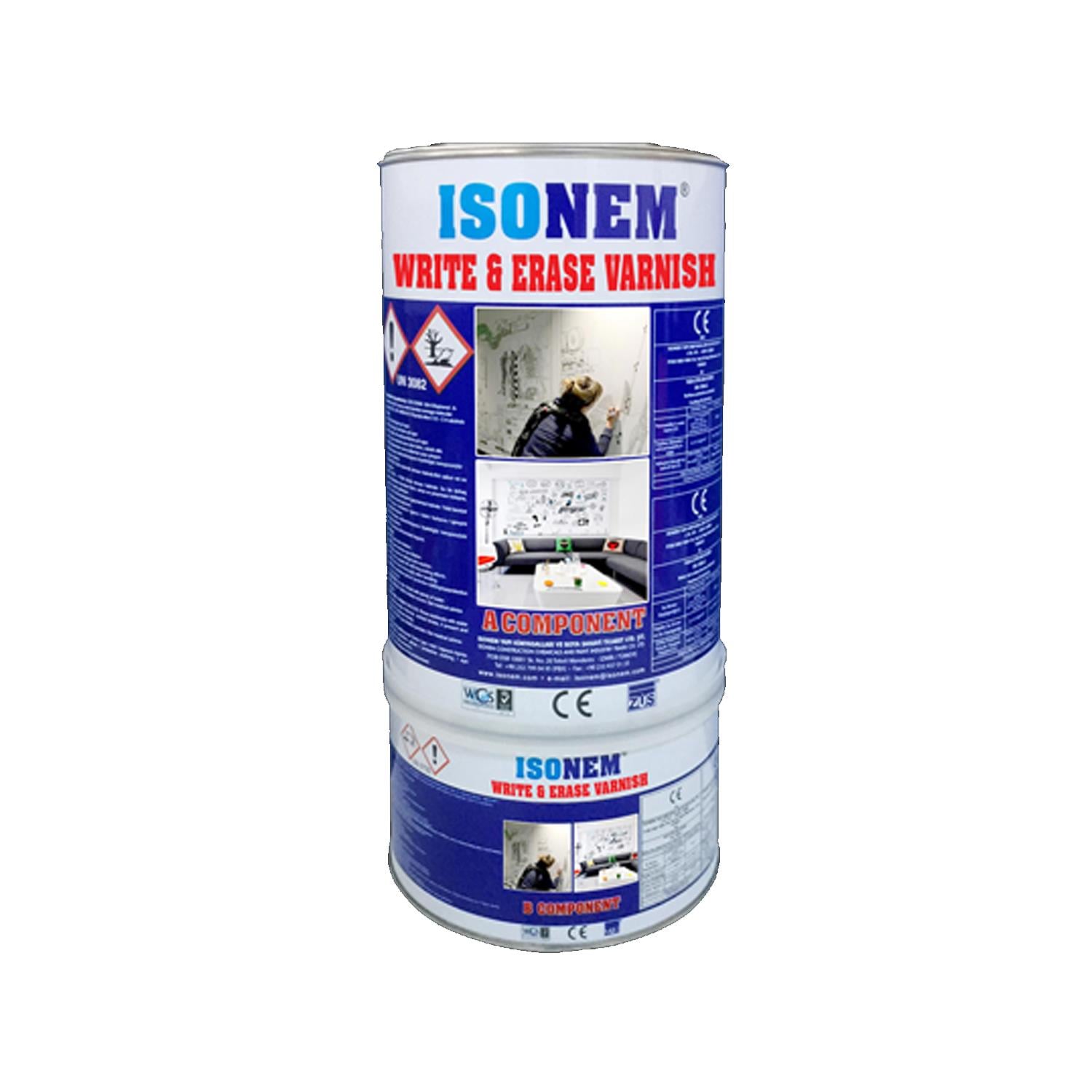 Isonem Write&Erase Varnish 1,5 Kg Set