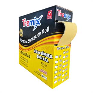 Tremix Rulo Soft Sünger Zımpara Gold 25 Metre 180 Kum