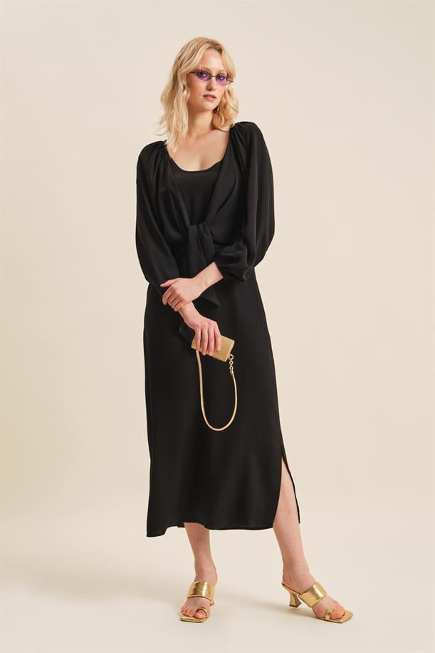 Double Viscose Dress