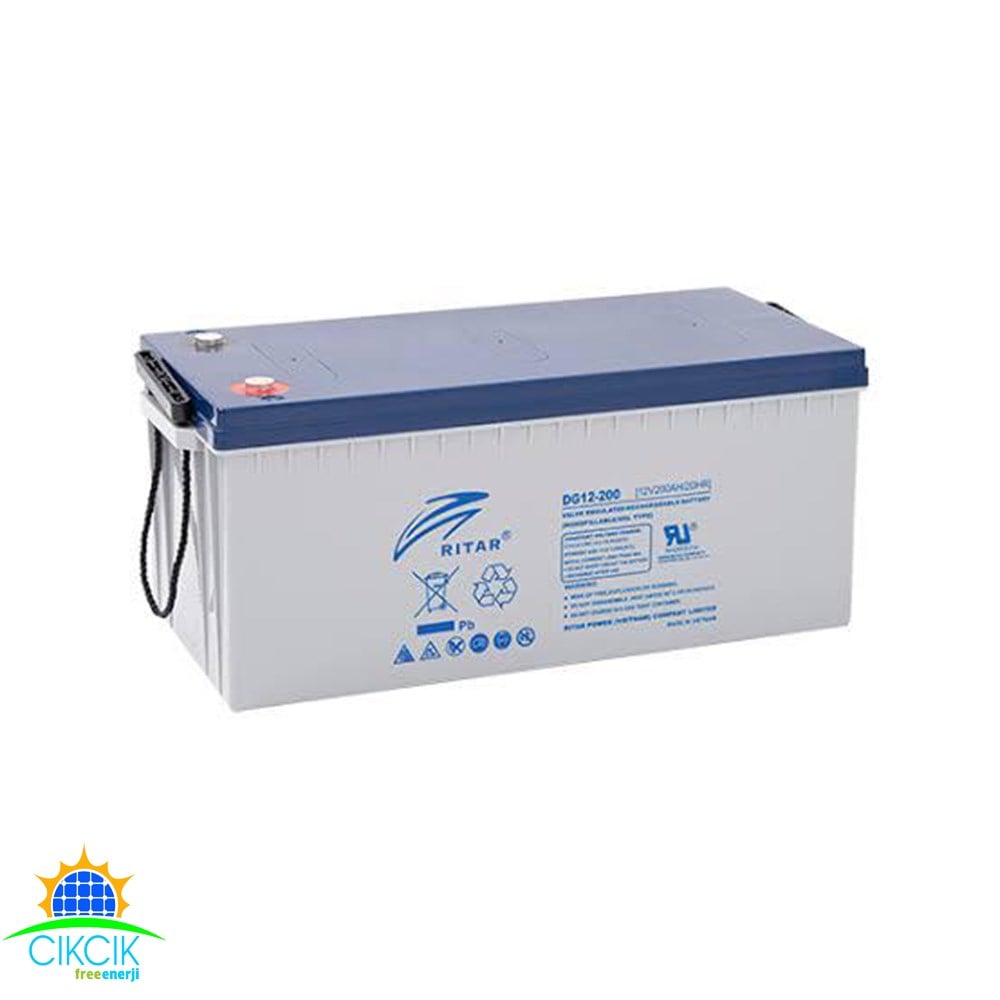 RİTAR 12V 200AH GEL AKÜRİTAR 12V 200AH GEL AKÜ