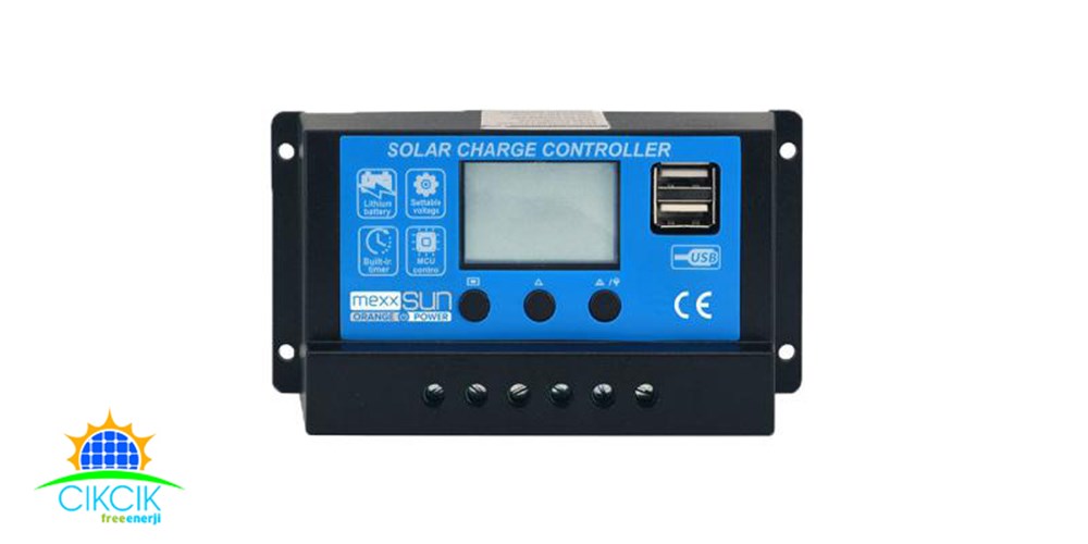 JUTA 12V/24V 20AH SOLAR ŞARJ KONTROL CİHAZIJUTA 12V/24V 20AH SOLAR ŞARJ KONTROL CİHAZI
