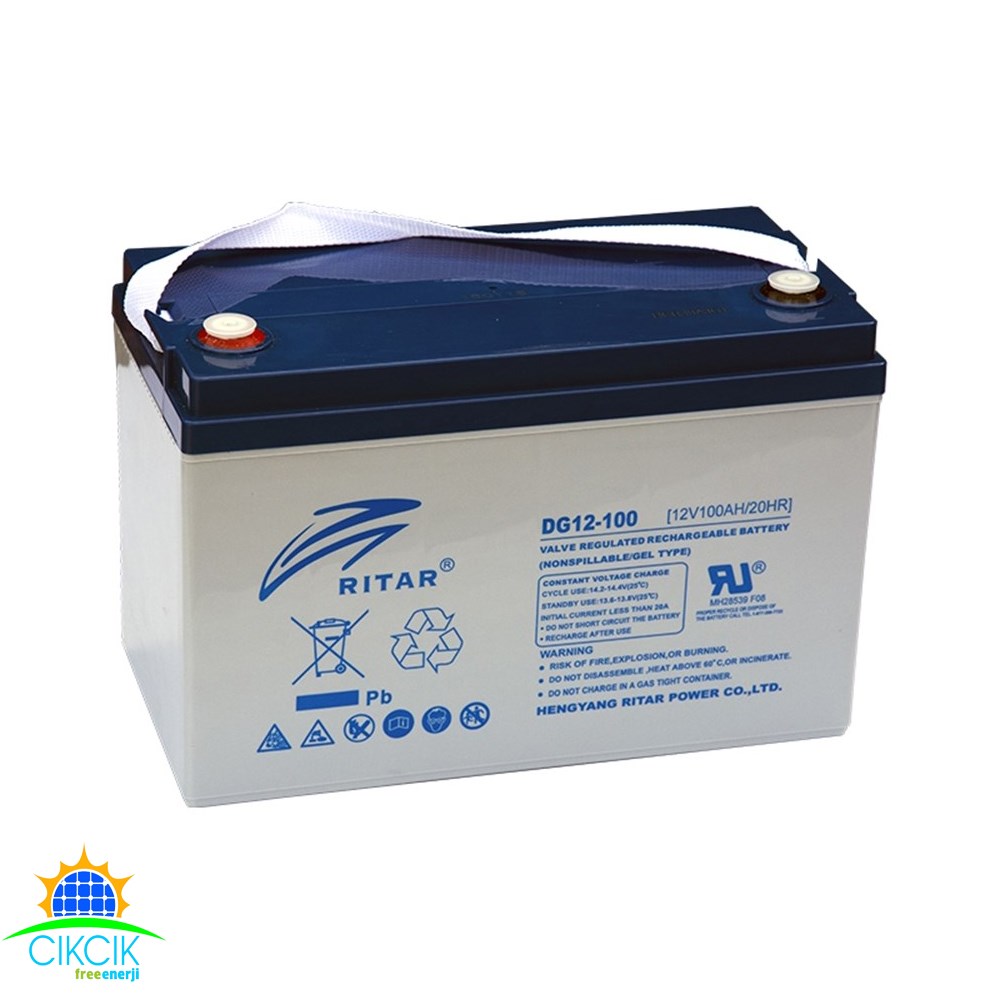 RİTAR 12V 100AH GEL AKÜRİTAR 12V 100AH GEL AKÜ