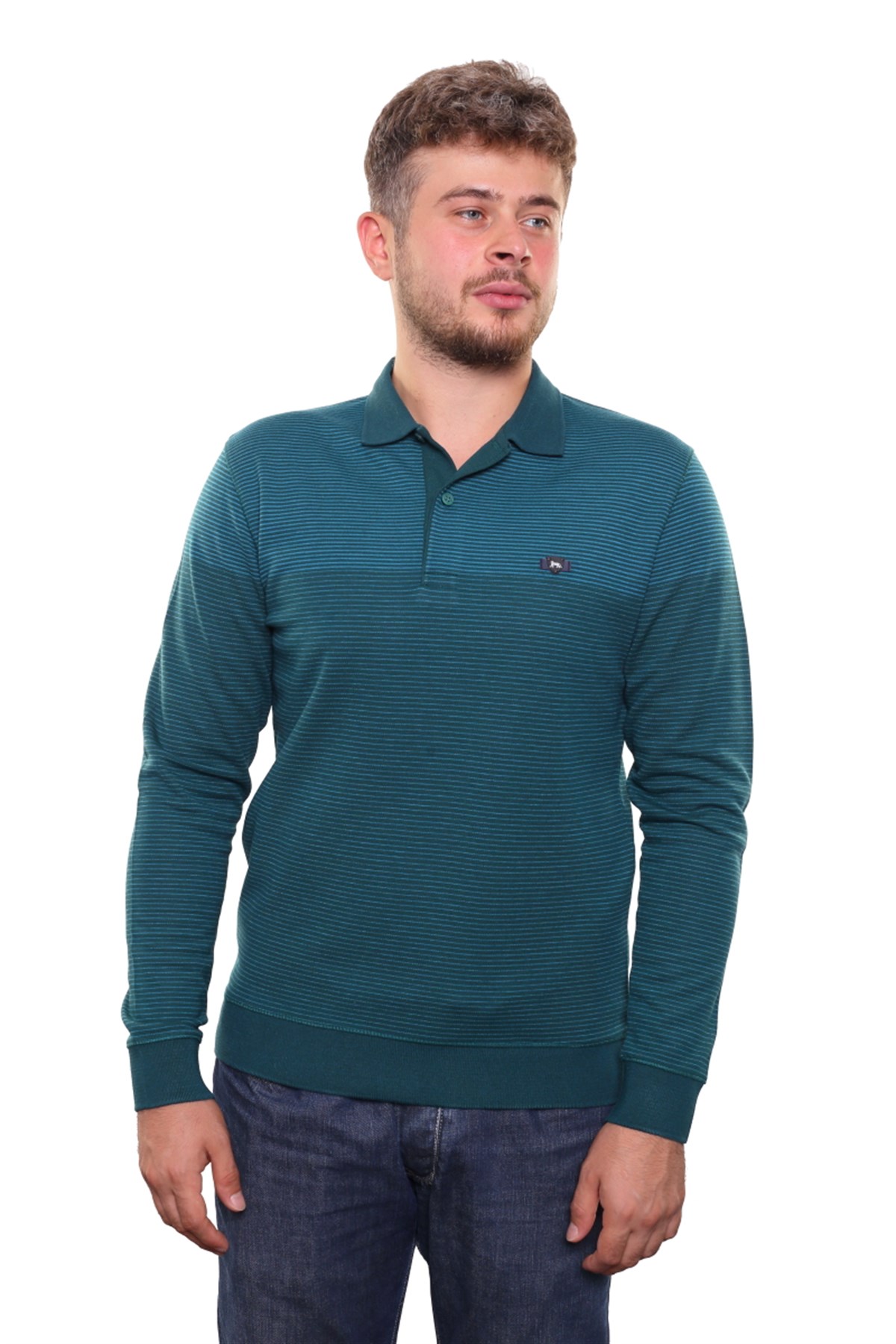 Polo Yaka Sweatshirt 