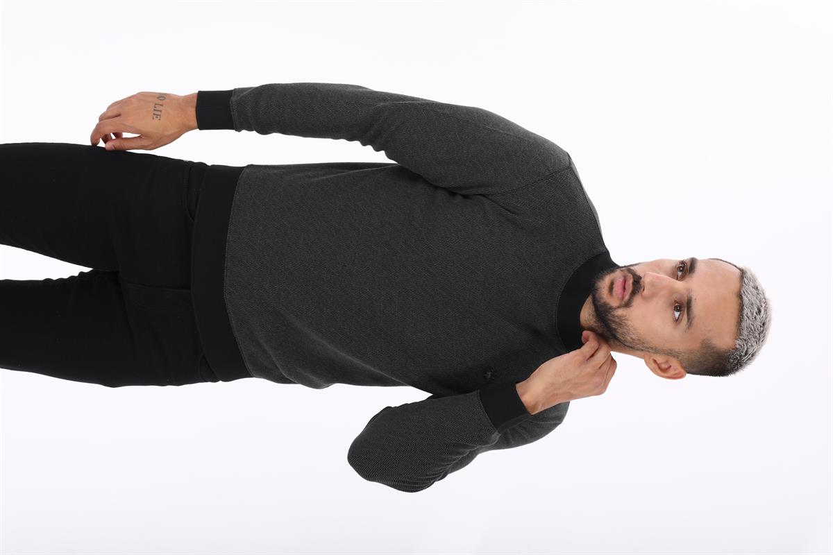 Balıkçı Yaka Sweatshirt