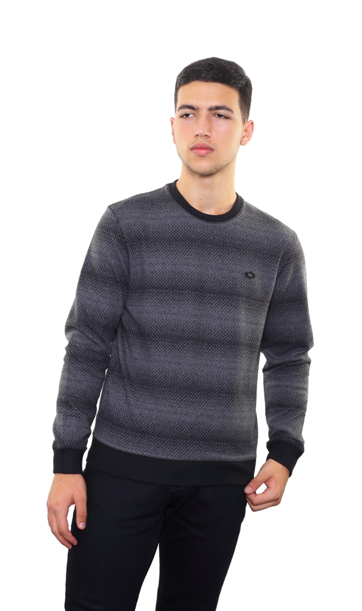 Battal Yuvarlak Yaka Sweatshirt 