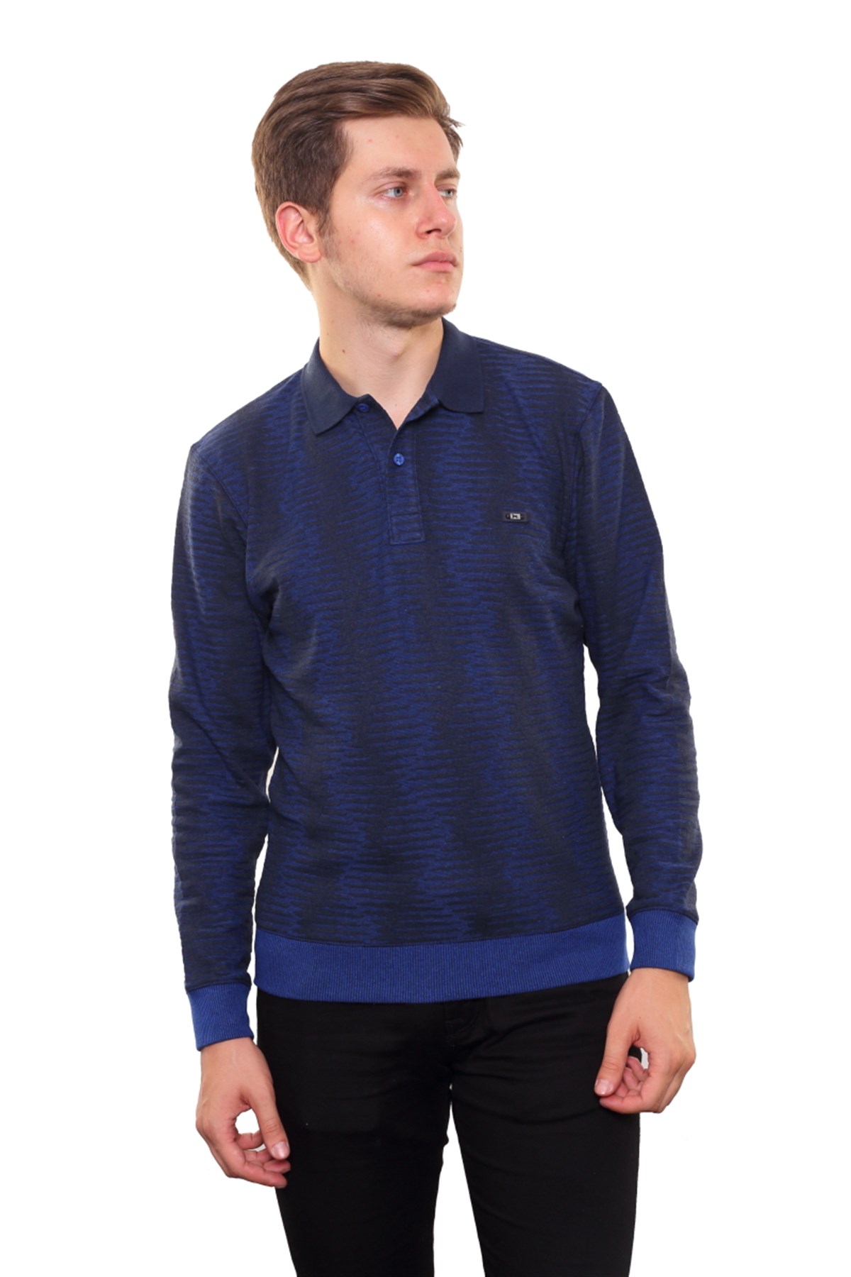 Polo Yaka Sweatshirt 