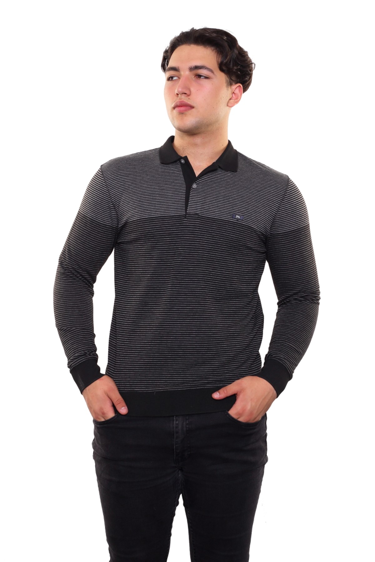 Polo Yaka Sweatshirt 