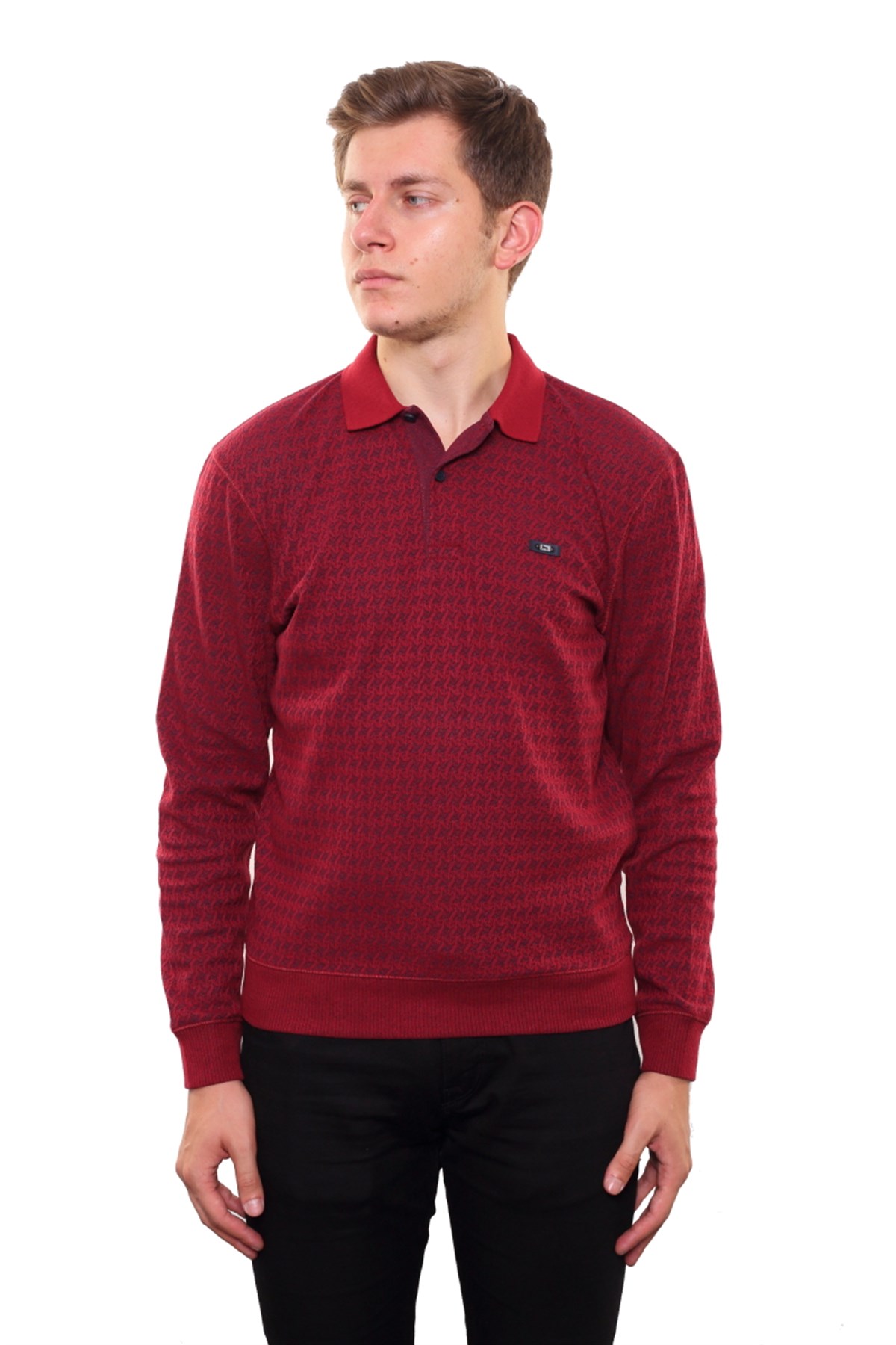 Polo Yaka Sweatshirt 