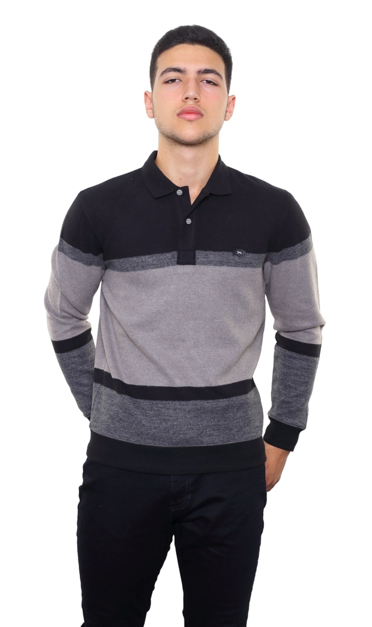 Polo Yaka Sweatshirt 