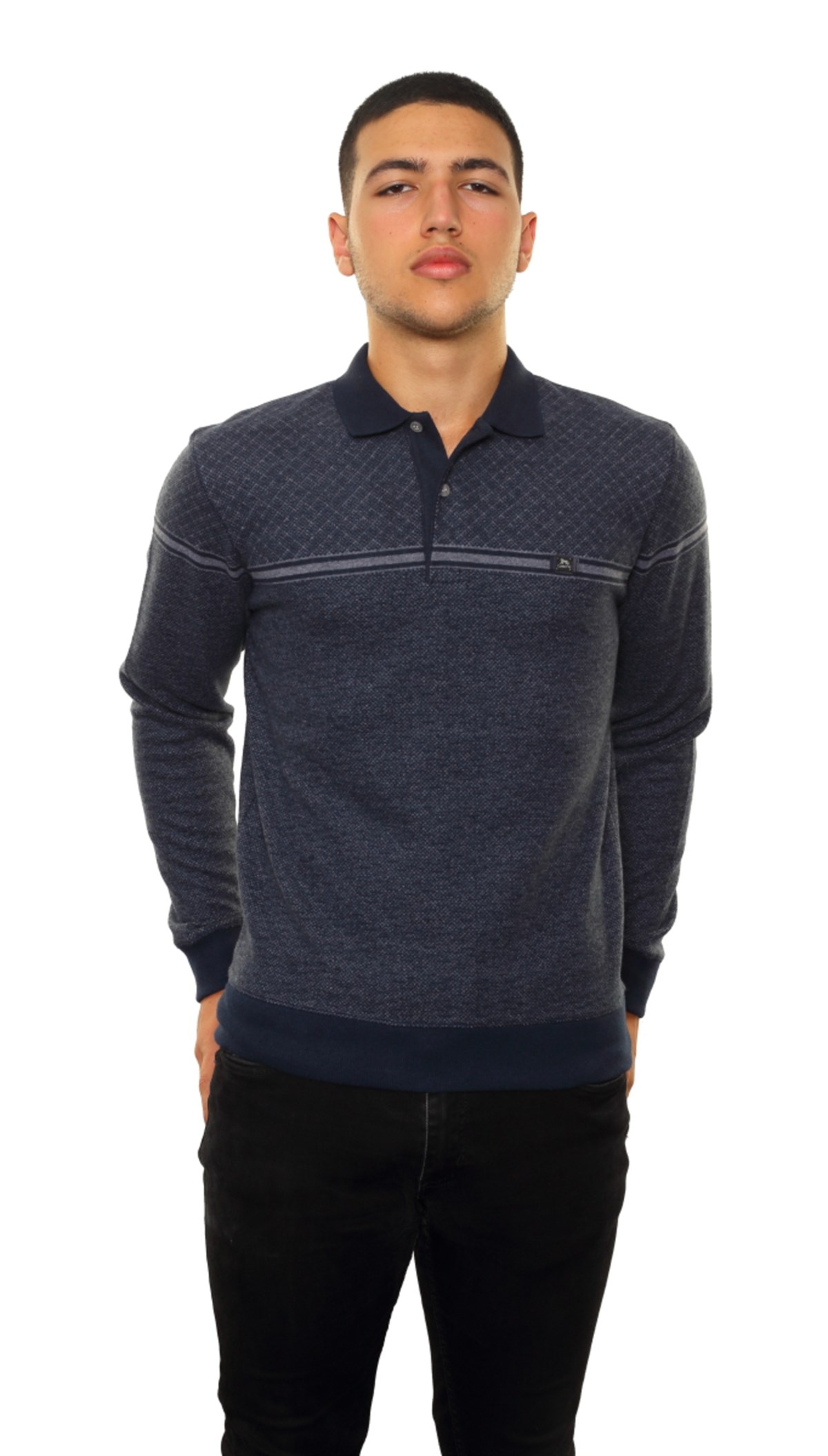 Polo Yaka Sweatshirt 