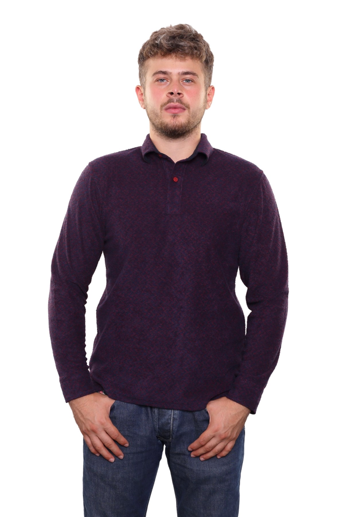 Polo Yaka Sweatshirt 