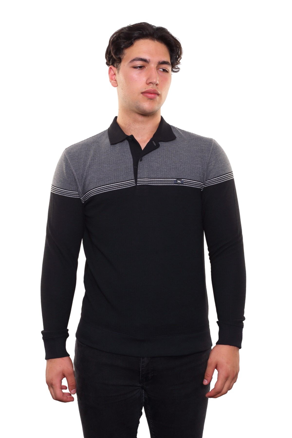 Polo Yaka Sweatshirt 